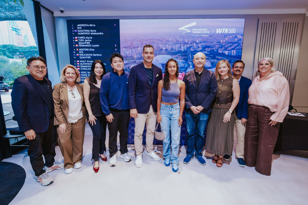 Singapore Tennis Open 2026 draw ceremony