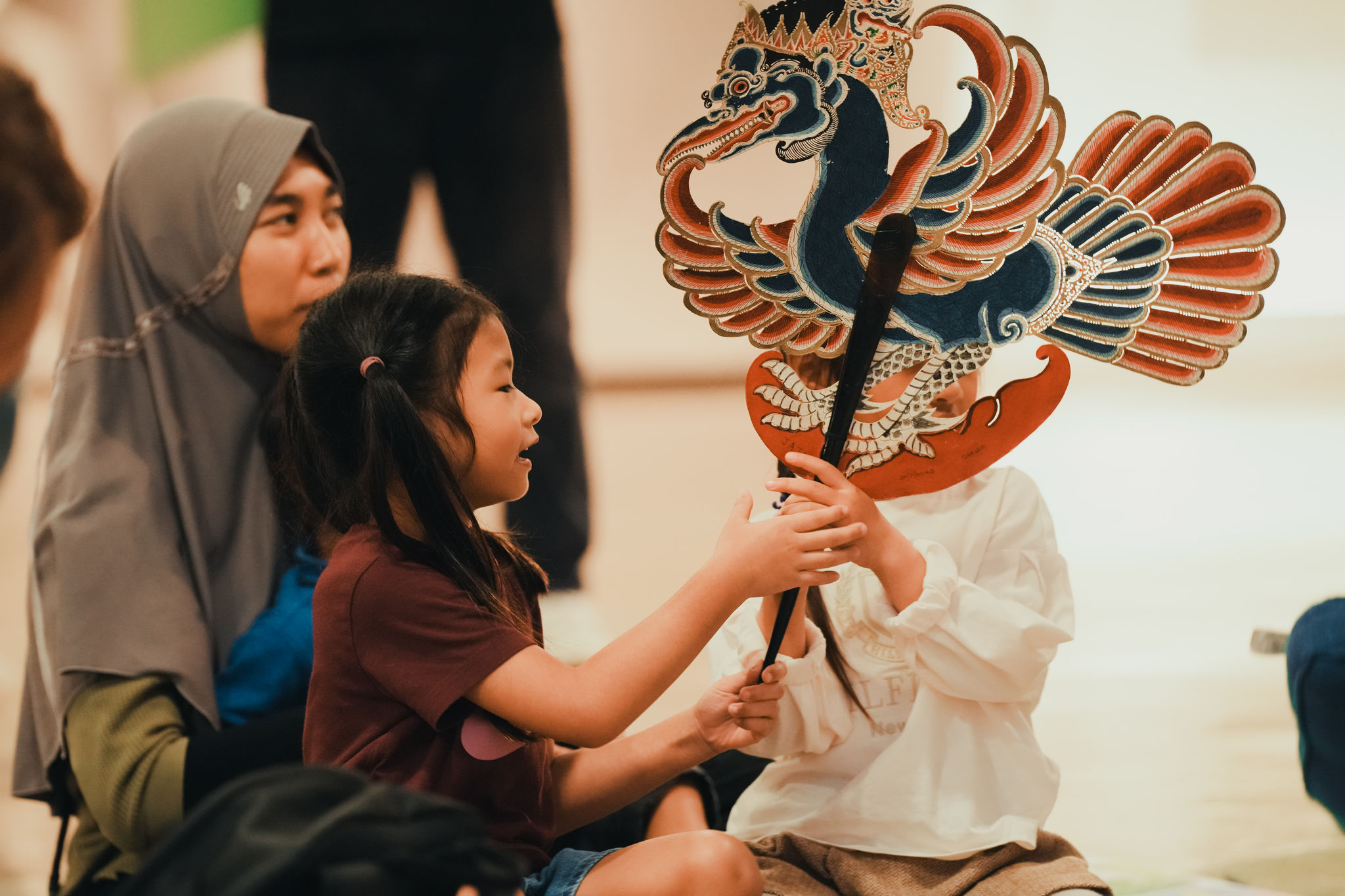 Wayang Kulit puppet show