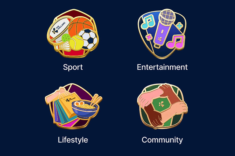 Collect Badges Under 4 Pillars