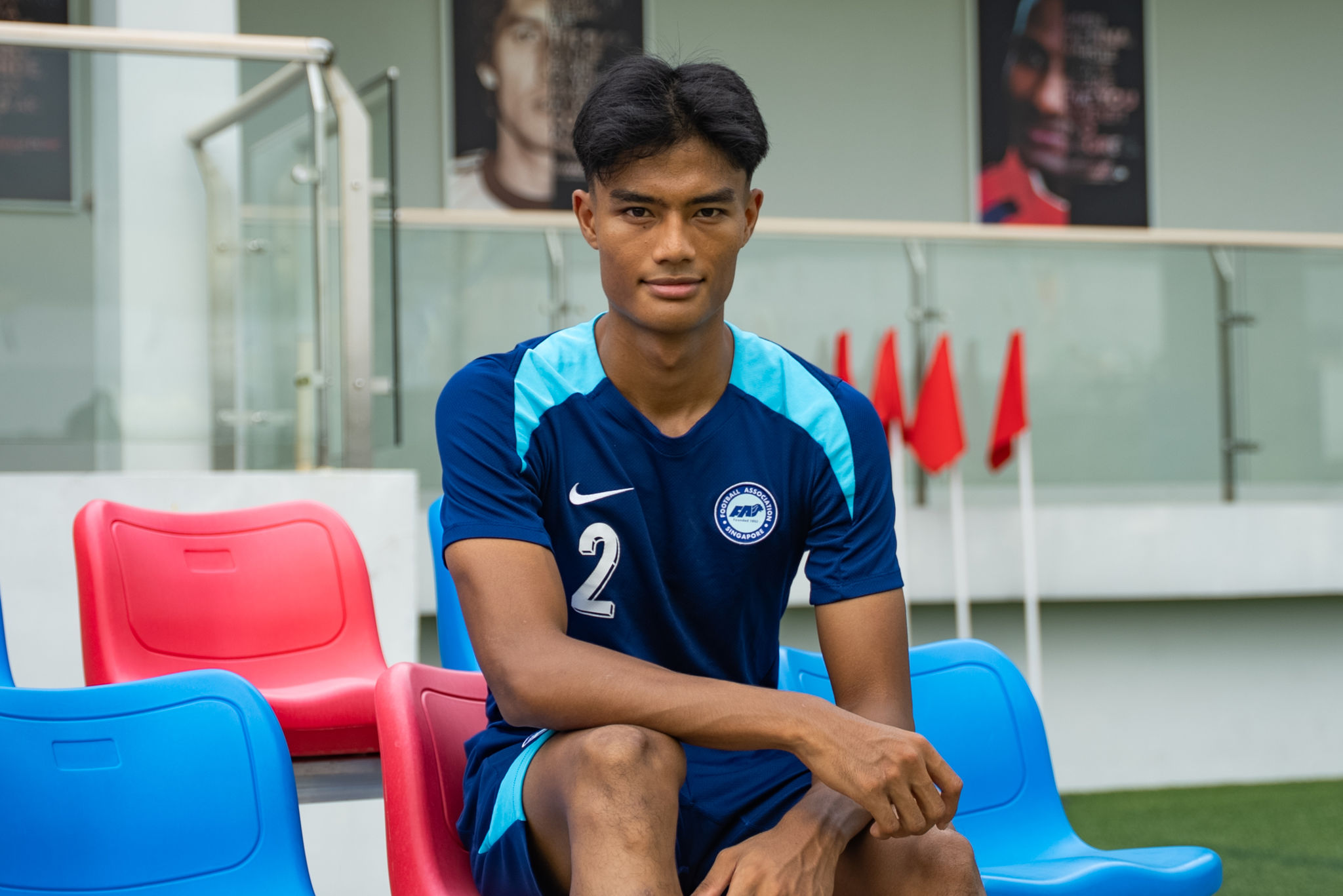 Young Lions defender Raoul Suhaimi