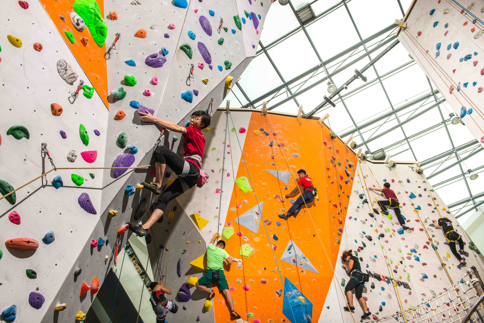 rock-climbing