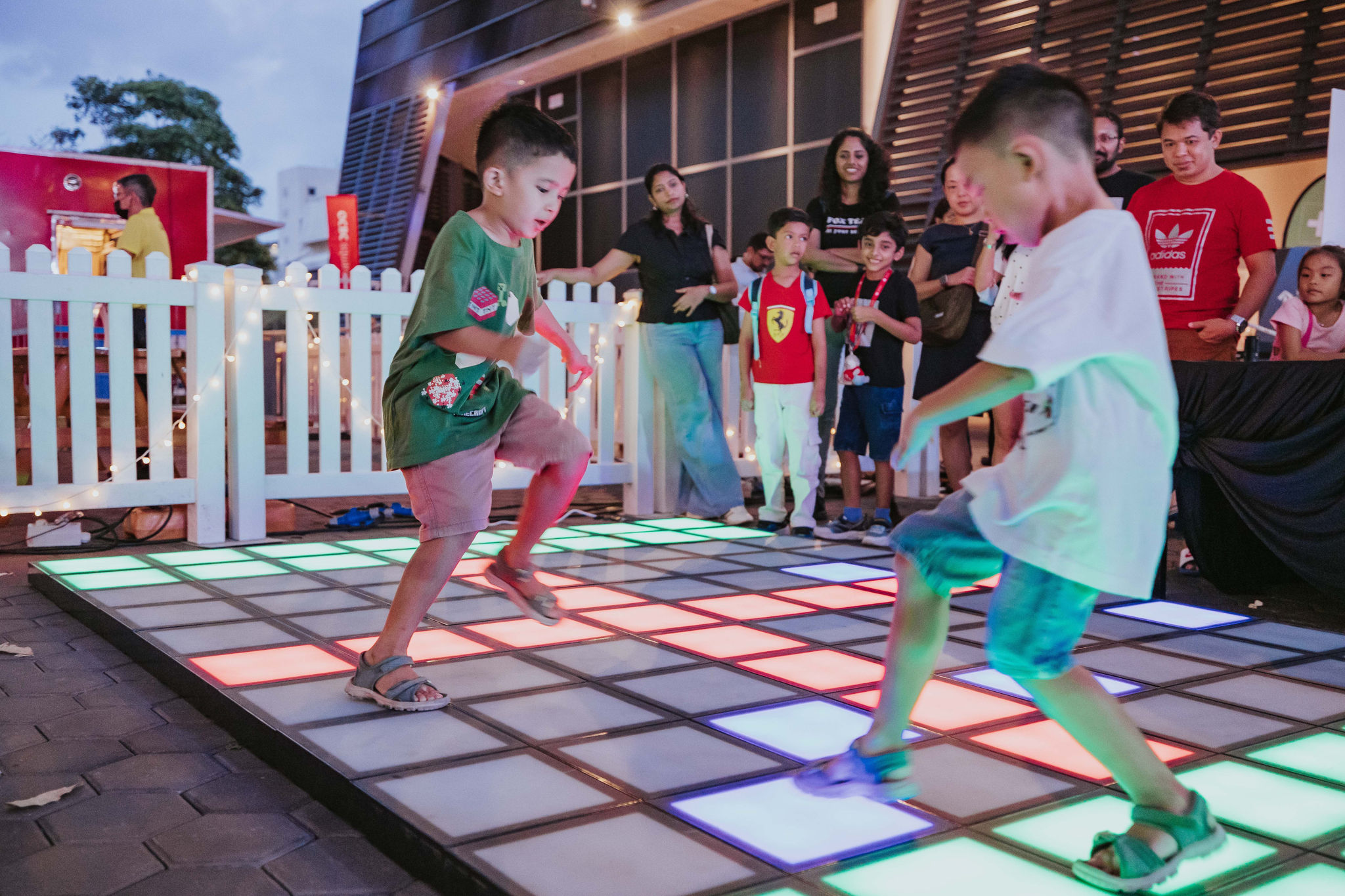 Countdown 2026 Lava Floor Game