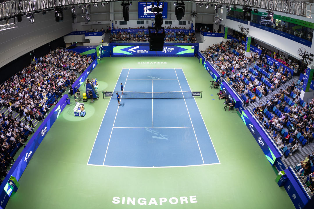Singapore Tennis Open 2026 court