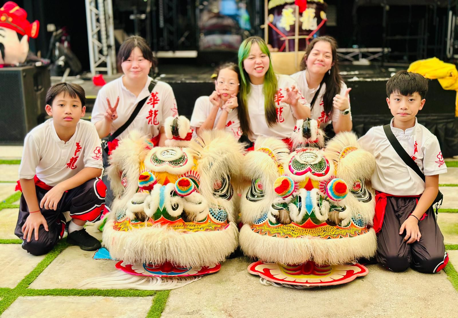 Lion Dance Presentation by Hua Long Lion Arts