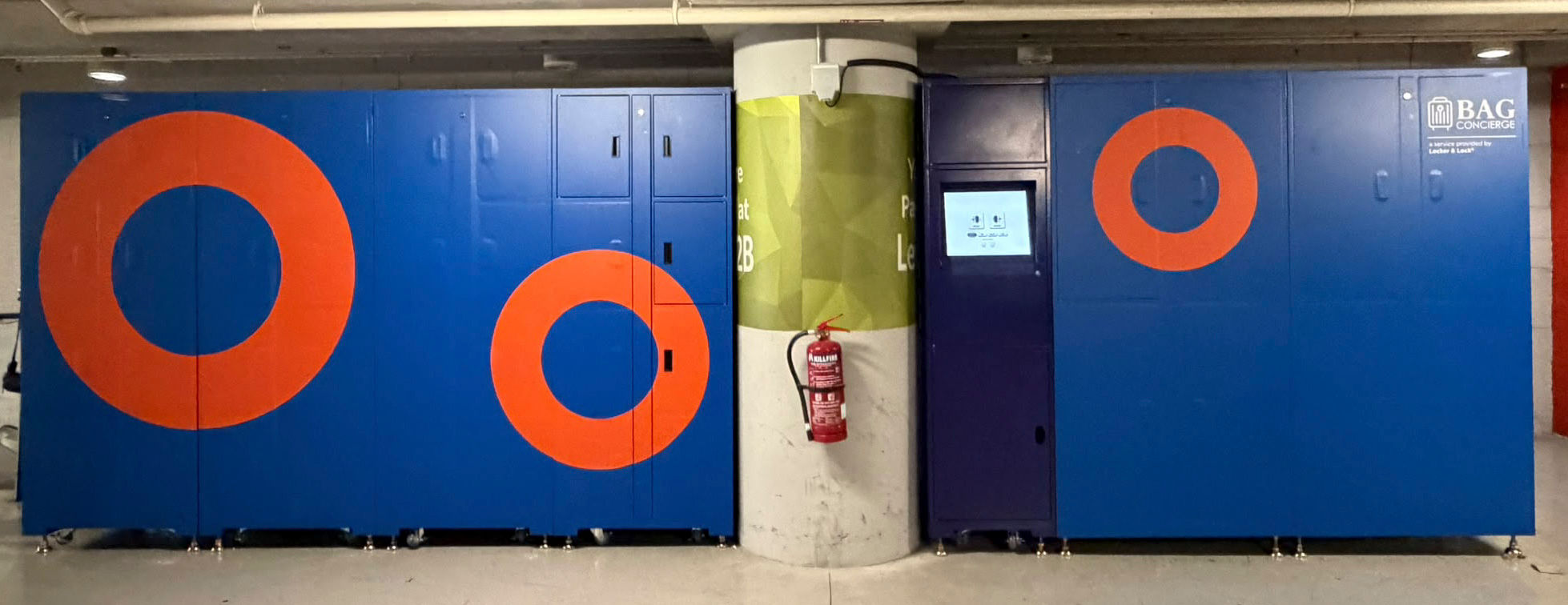 National Stadium Carpark E lockers