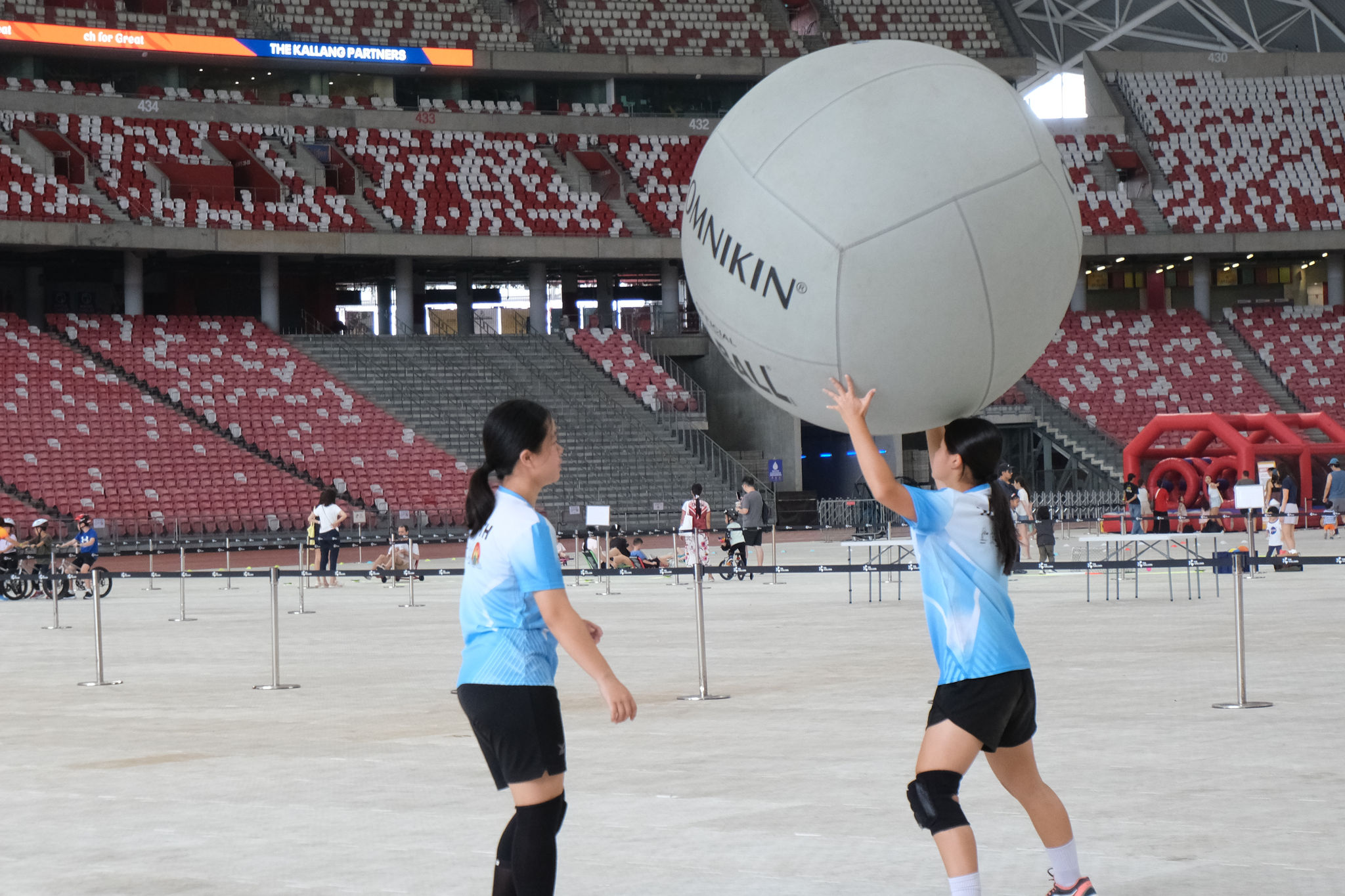 Kin-Ball tryouts