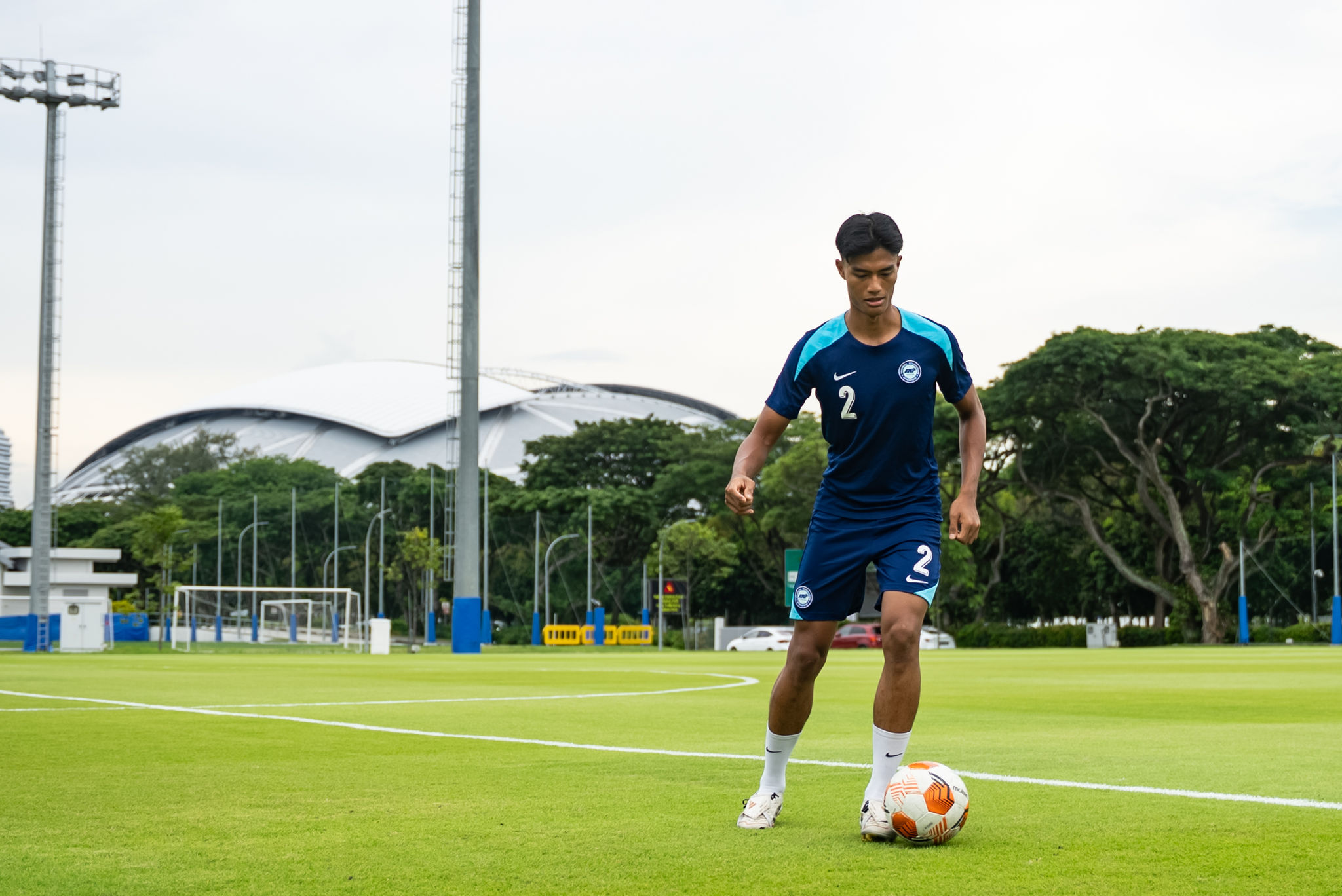 Young Lions defender Raoul Suhaimi