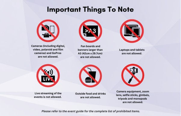 Important Things To Note