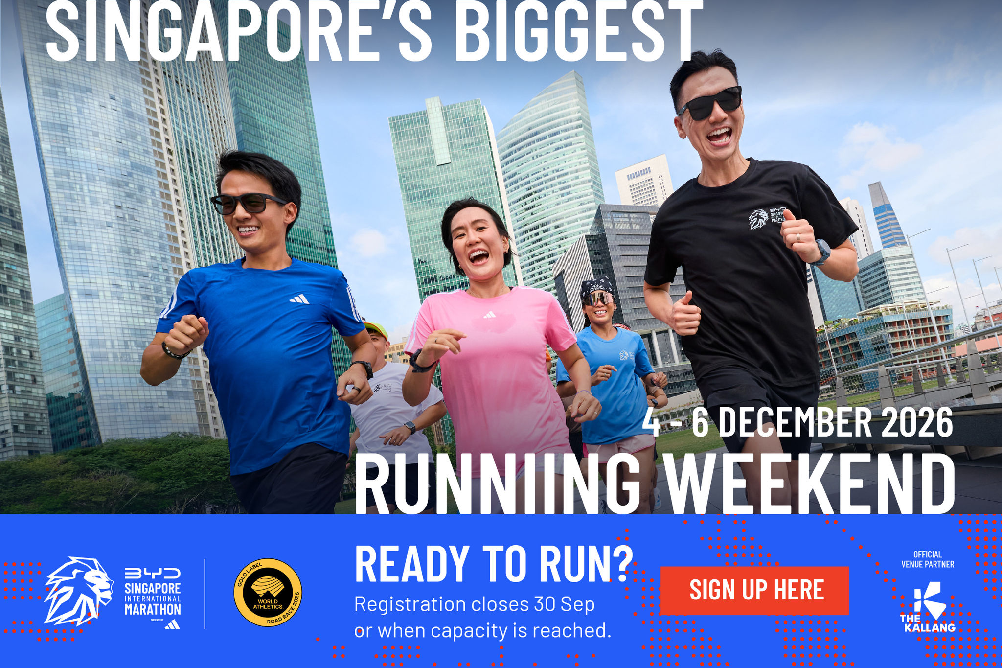 BYD SINGAPORE INTERNATIONAL MARATHON PRESENTED BY ADIDAS