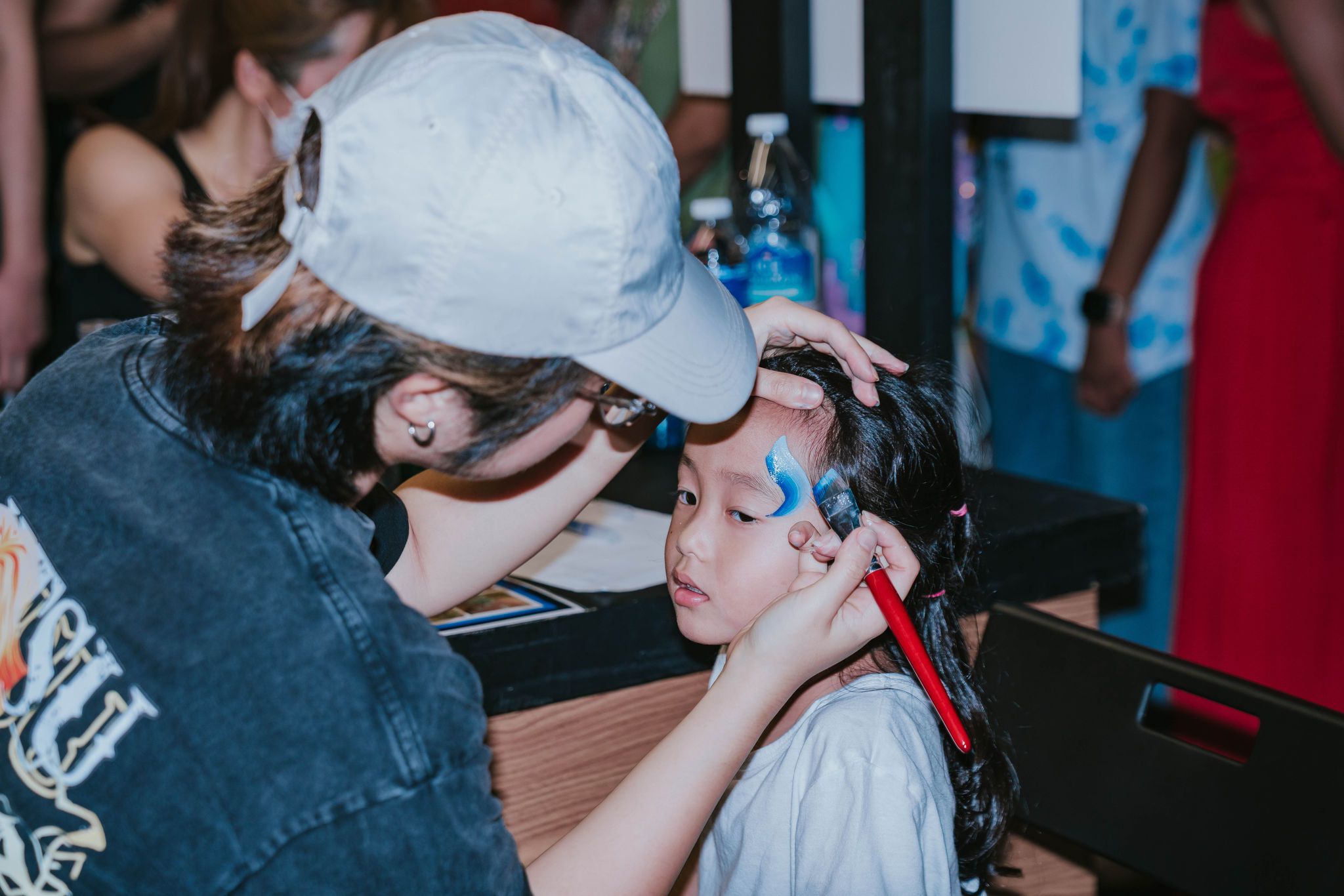 Countdown 2026 face painting