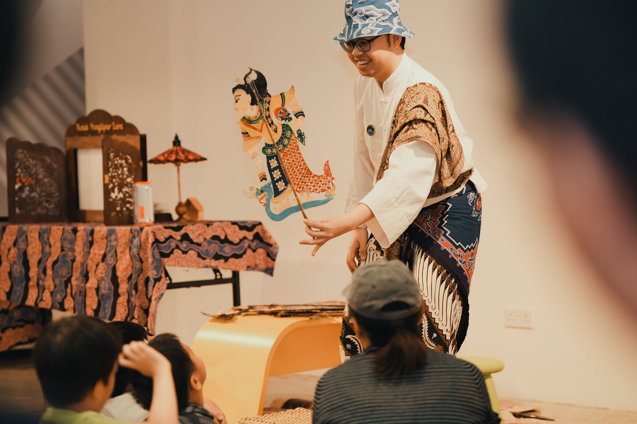 Wayang Kulit puppet show